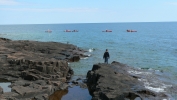 PICTURES/Grand Marais/t_Quinn & Kayaks.JPG